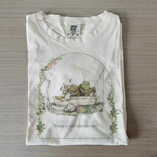 Vintage Frog Reader Shirt