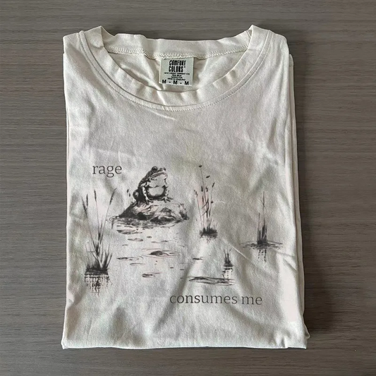 Grunge Rage Consumes Me Unisex Shirt