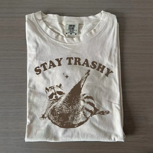 Funny Raccoon Vintage 90s Shirt