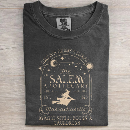 The Salem Apothecary Tee – Vintage Witch Halloween Shirt