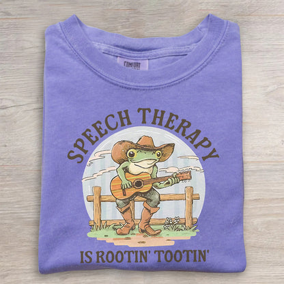 Comfort Colors® SLP Shirt – Cute Speech Therapy Tee, Funny Speech Therapist T-Shirt