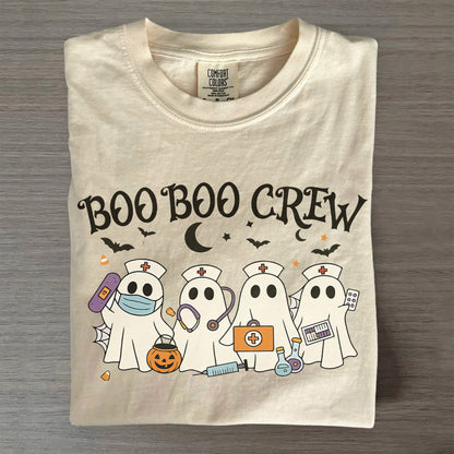 Halloween Nurse Shirt – Comfort Colors® Boo Boo Ghost Spooky Season Tee