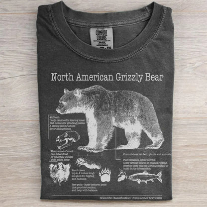 North American Grizzly Bear Shirt
