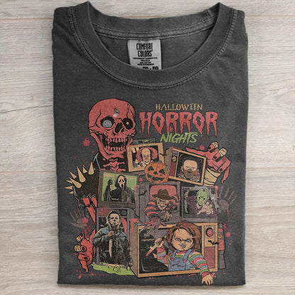 Horror Characters Tee – Universal Studios Halloween Shirt