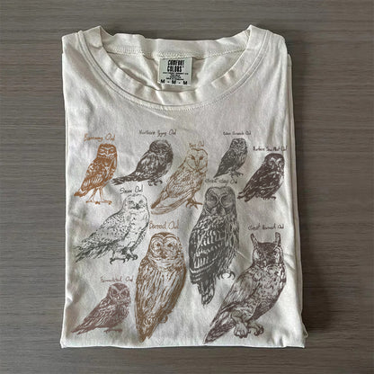 Owl Lover Graphic T-Shirt