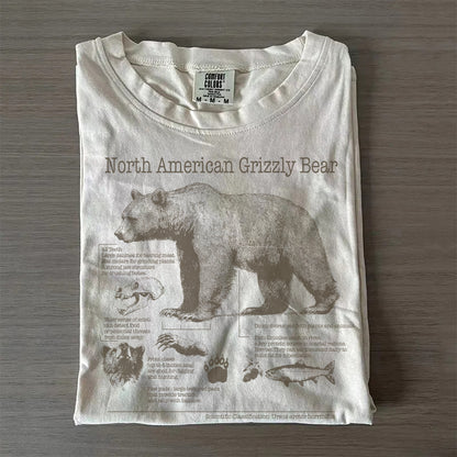 North American Grizzly Bear Shirt