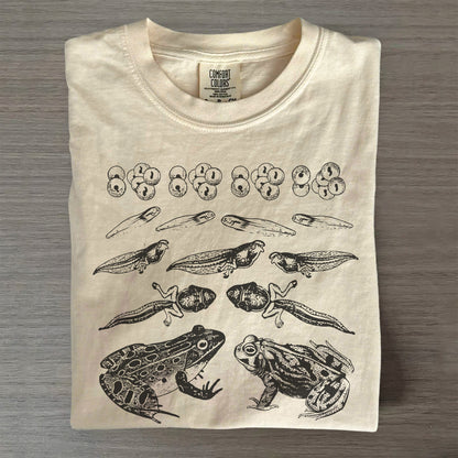 Educational Frog Life Cycle T-Shirt