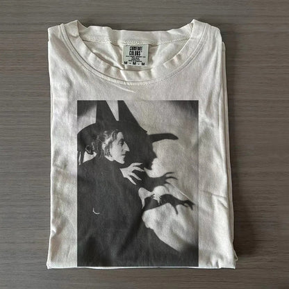 Retro Witch of the West Shirt – Distressed Wizard Tee, Vintage Halloween Gift