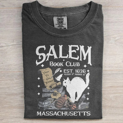 Salem Witches Vintage Halloween Shirt- Spooky Book Lover Tee