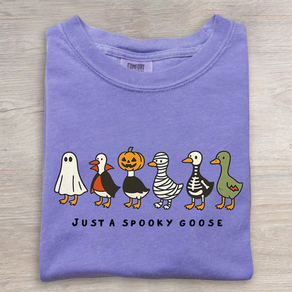 Funny Halloween Goose Shirt – Spooky Season Goose Tee