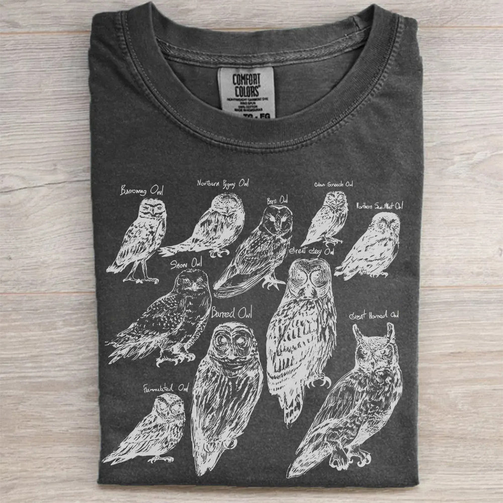 Owl Lover Graphic T-Shirt