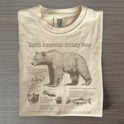 North American Grizzly Bear Shirt