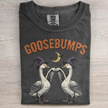 Goose Bumps Tee – Funny Halloween & Autumn Shirt