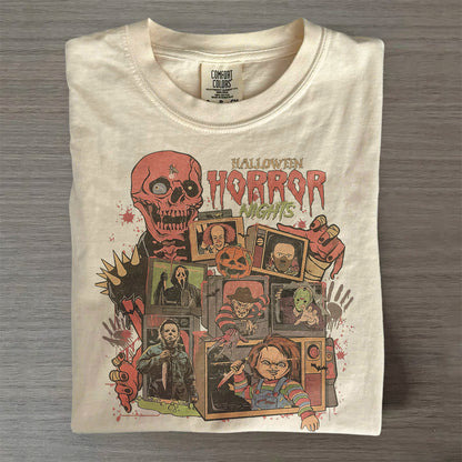 Horror Characters Tee – Universal Studios Halloween Shirt