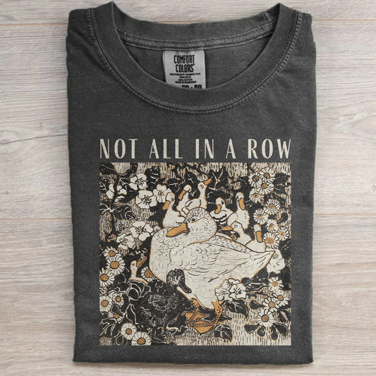 Comfort Colors Ducks Not In A Row Retro Duck Shirt