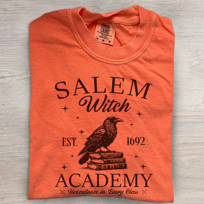 Salem Witch Academy Graphic Tee- Halloween Shirt