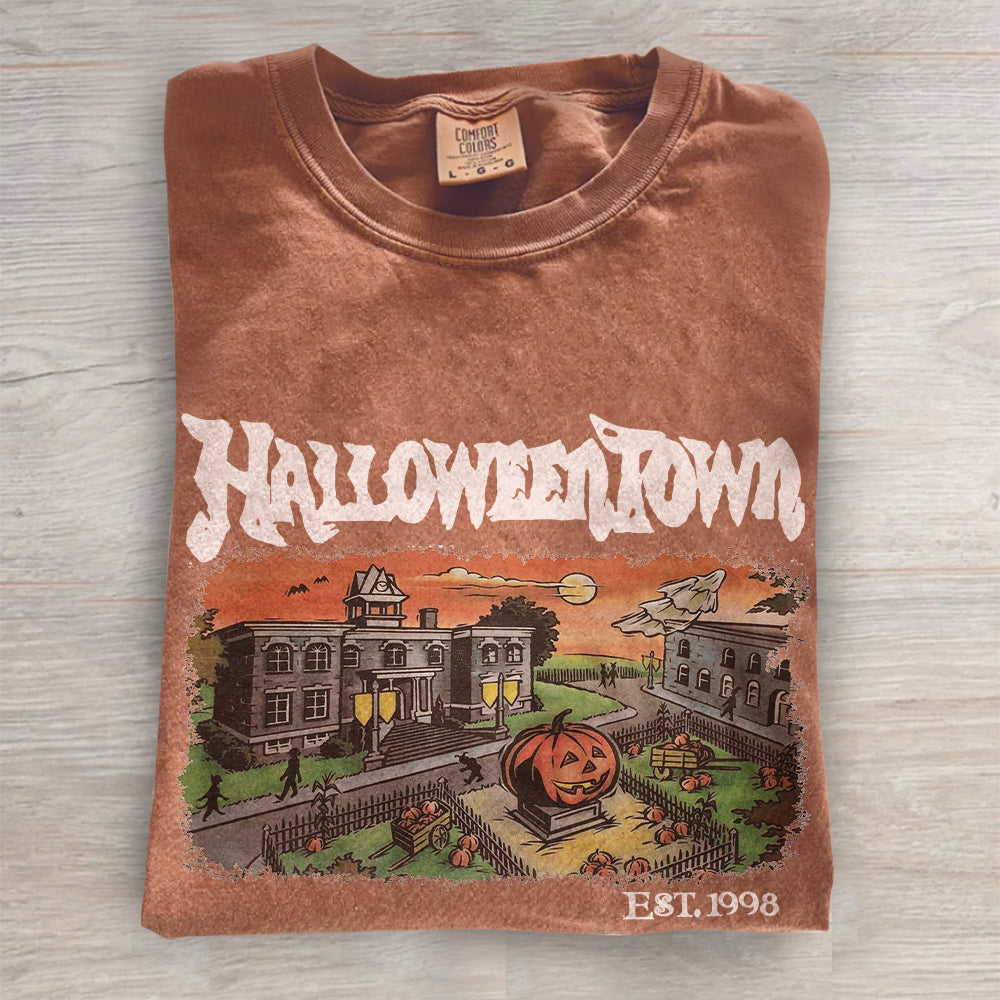 Classic Halloweentown Graphic Tee- Halloween Shirt