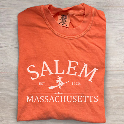 Salem Massachusetts Shirt – Vintage Witch City Tee