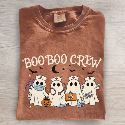 Halloween Nurse Shirt – Comfort Colors® Boo Boo Ghost Spooky Season Tee