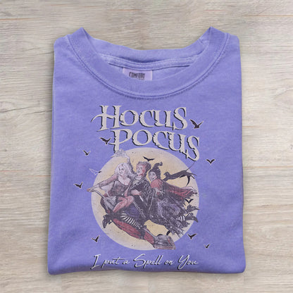 Hocus Pocus Halloween Shirt – Retro Comfort Colors Tee