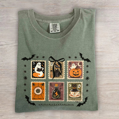 Retro Ghost Halloween Shirt – Comfort Colors® Fall Pumpkin Tee