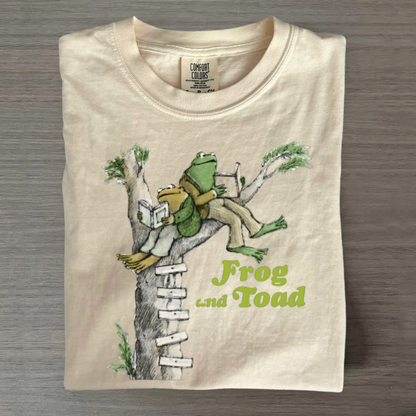 Frog and Toad Shirt – Classic Book Lover Gift Tee