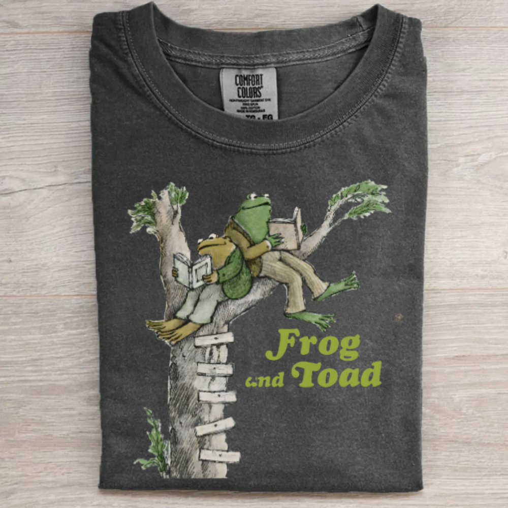Frog and Toad Shirt – Classic Book Lover Gift Tee